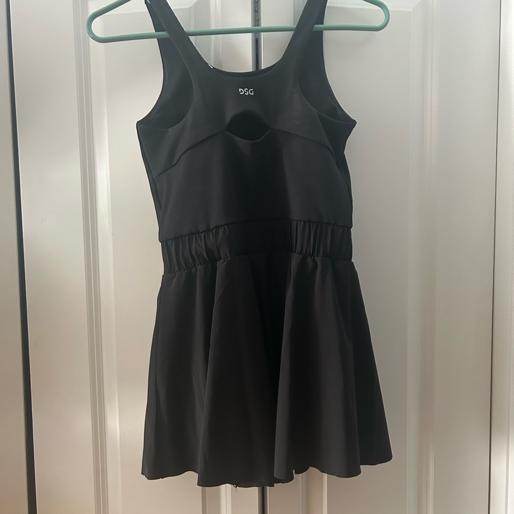 Black athletic onesie (girls L or women XS)